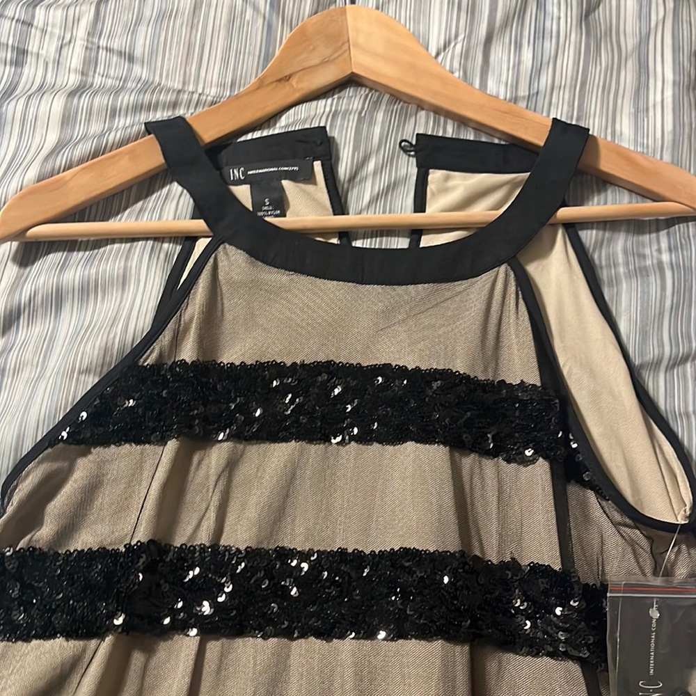 Beautiful black sequins top